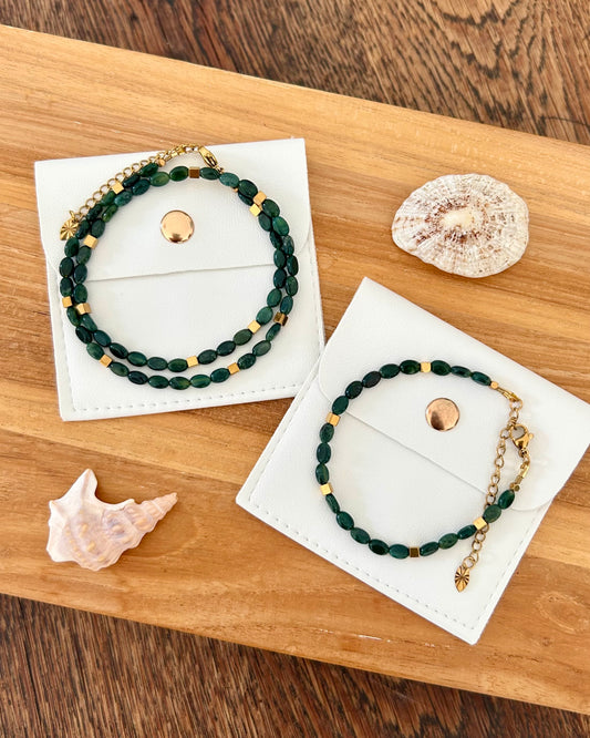 Collier Gaïa - Agate Indienne