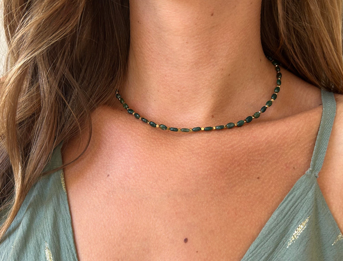 Collier Camille - Agate Indienne