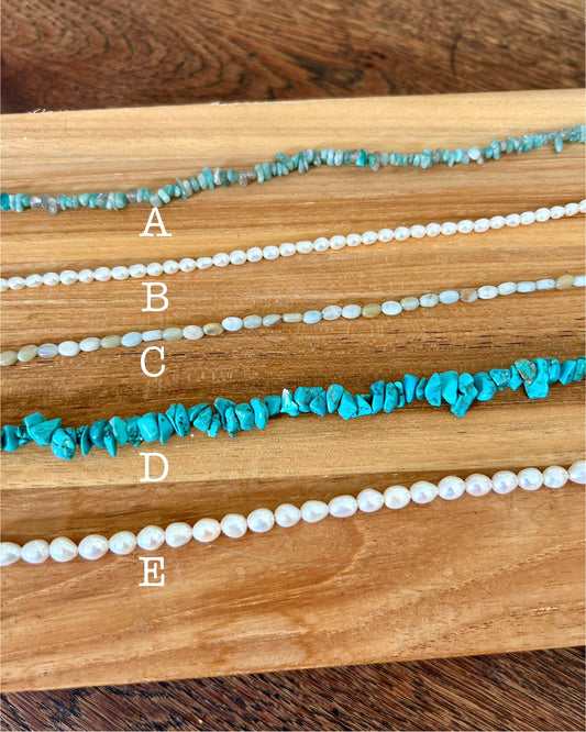 Customize your beaded necklace
