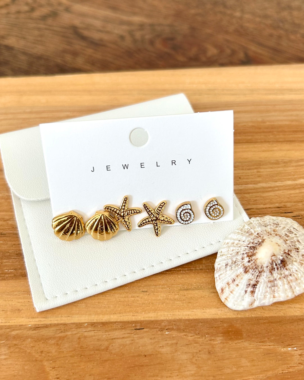 Lot de 3 boucles d'oreilles