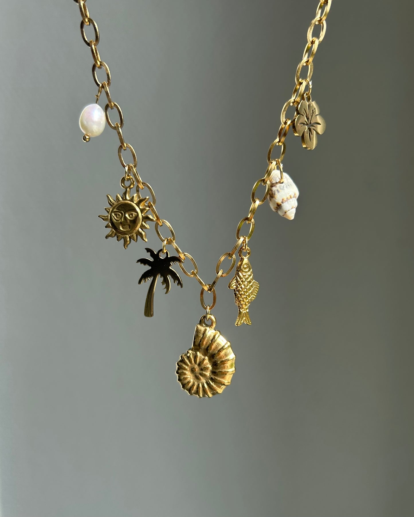 Collier à charms - Anaïs