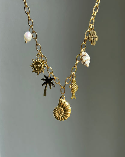 Collier à charms - Anaïs