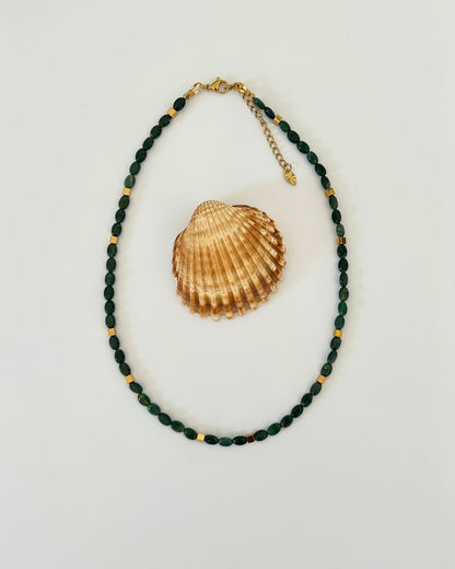 Collier Gaïa - Agate Indienne