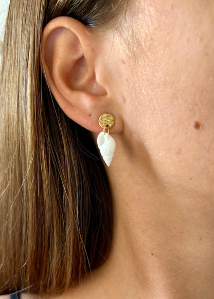 Boucles d'oreilles Shell