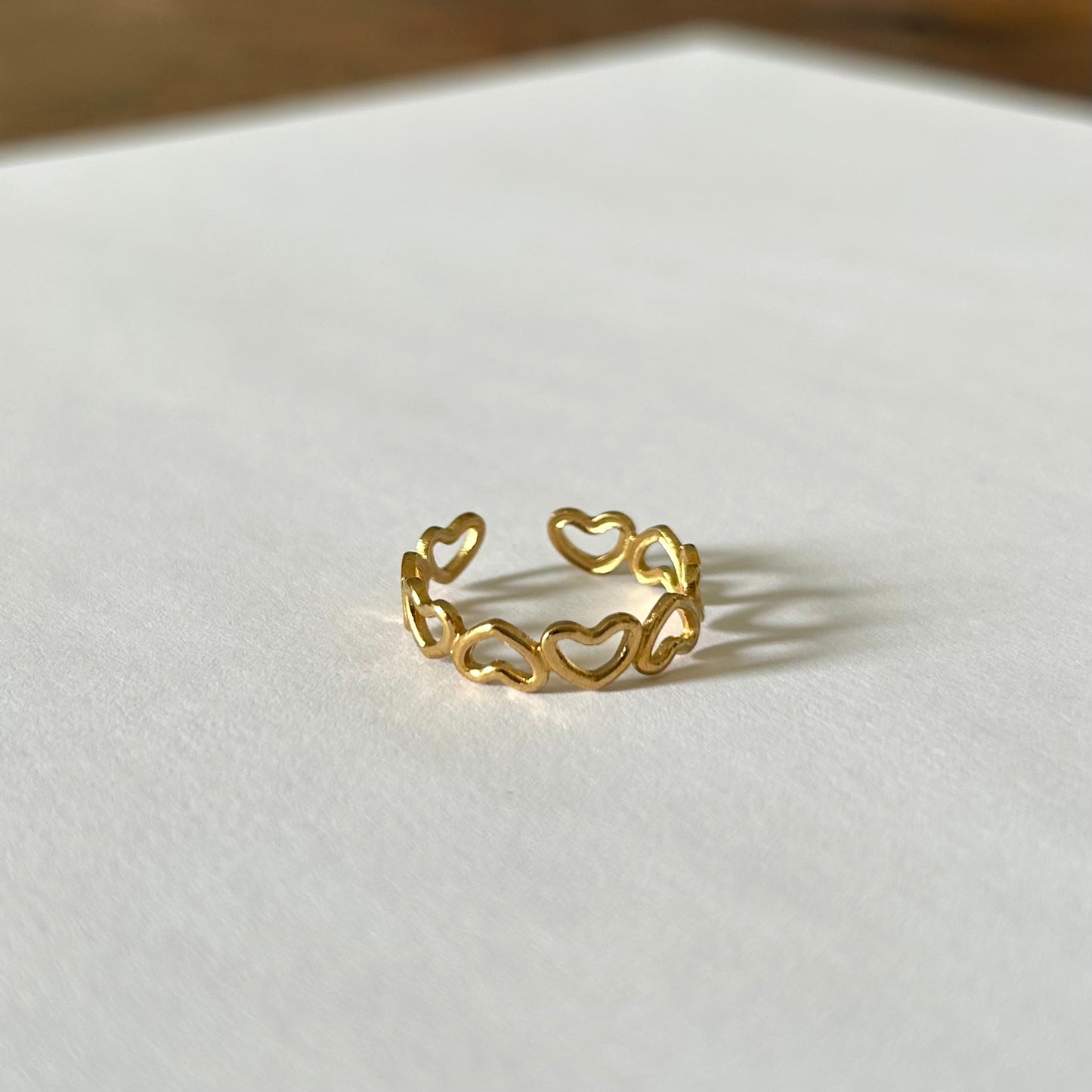 Anillo de corazón