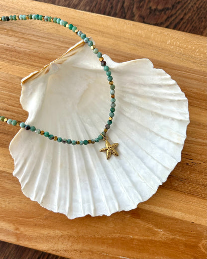 Collier Aloha - Chrysocolla
