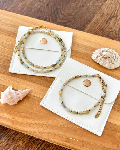 Collier Camille - Amazonite
