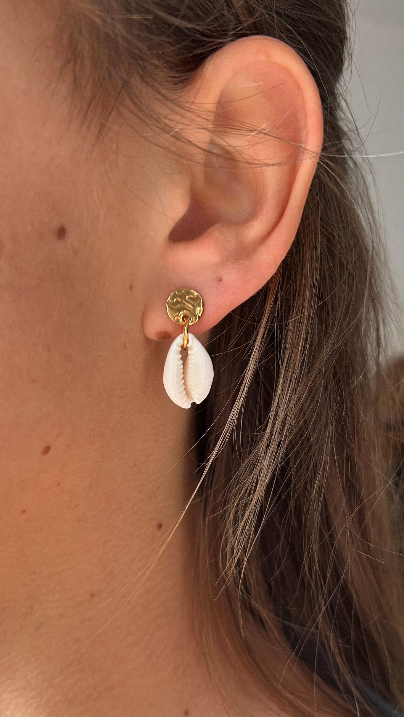 Boucles d'oreilles Coquillage