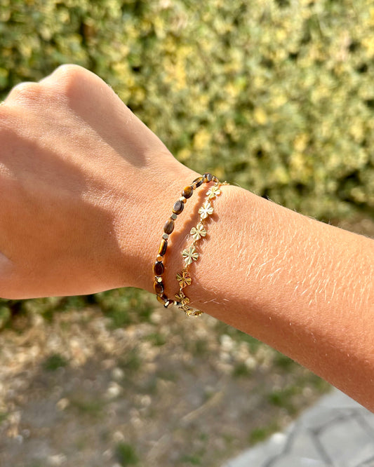 Bracelet Camille - Œil de Tigre