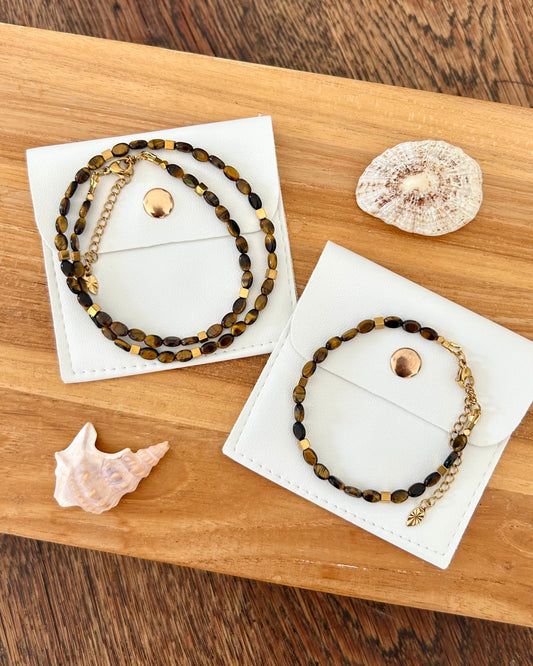Bracelet Gaïa - Œil de Tigre