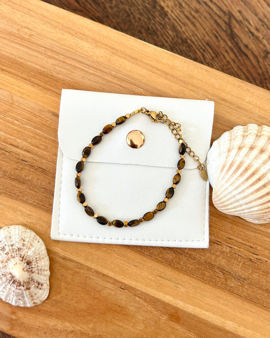 Bracelet Camille - Œil de Tigre