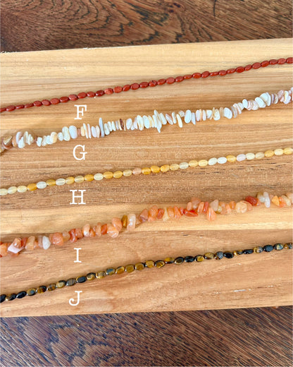 Personnalise ton collier en perles