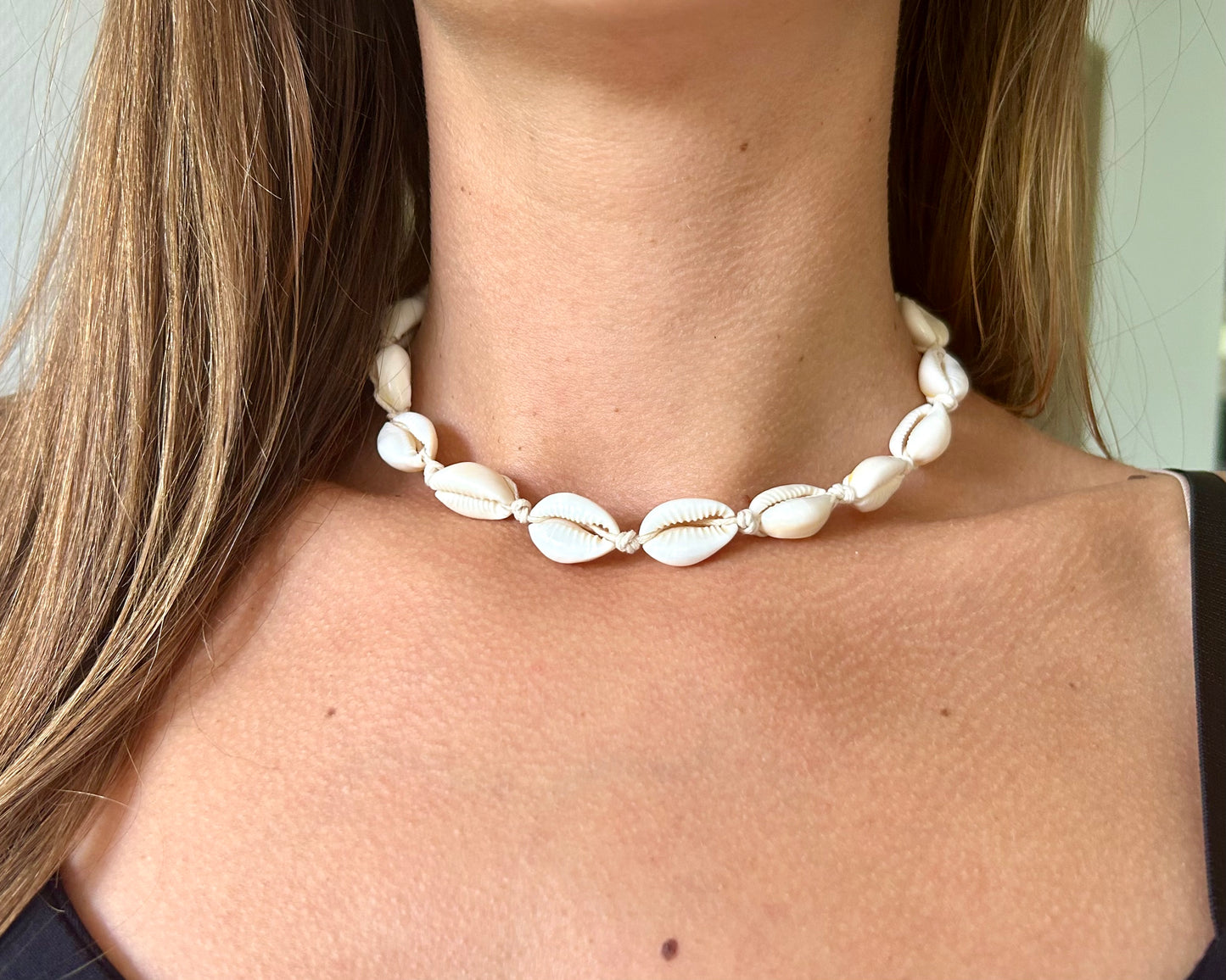 Lot de collier & bracelet cauris