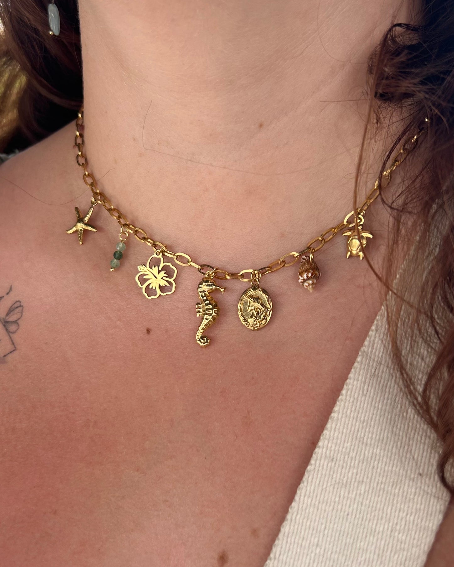 Personnalise ton collier à charms
