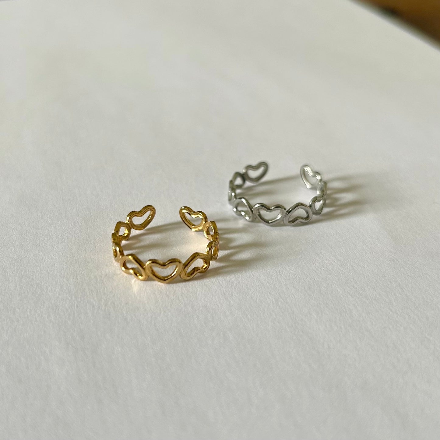 Anillo de corazón