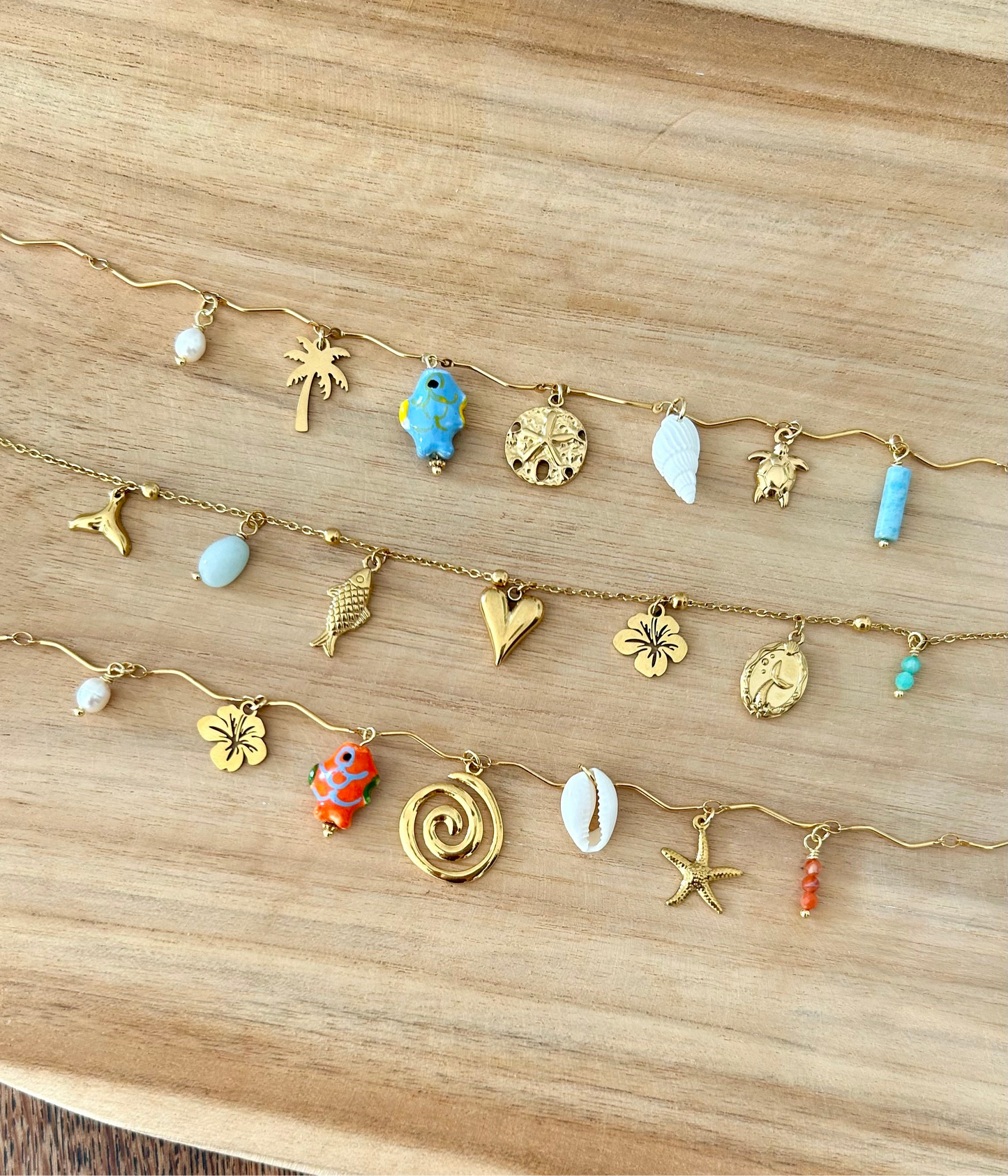 Personnalise ton collier à charms