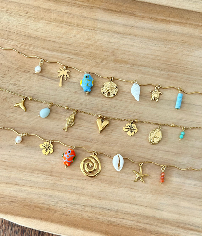 Personnalise ton collier à charms
