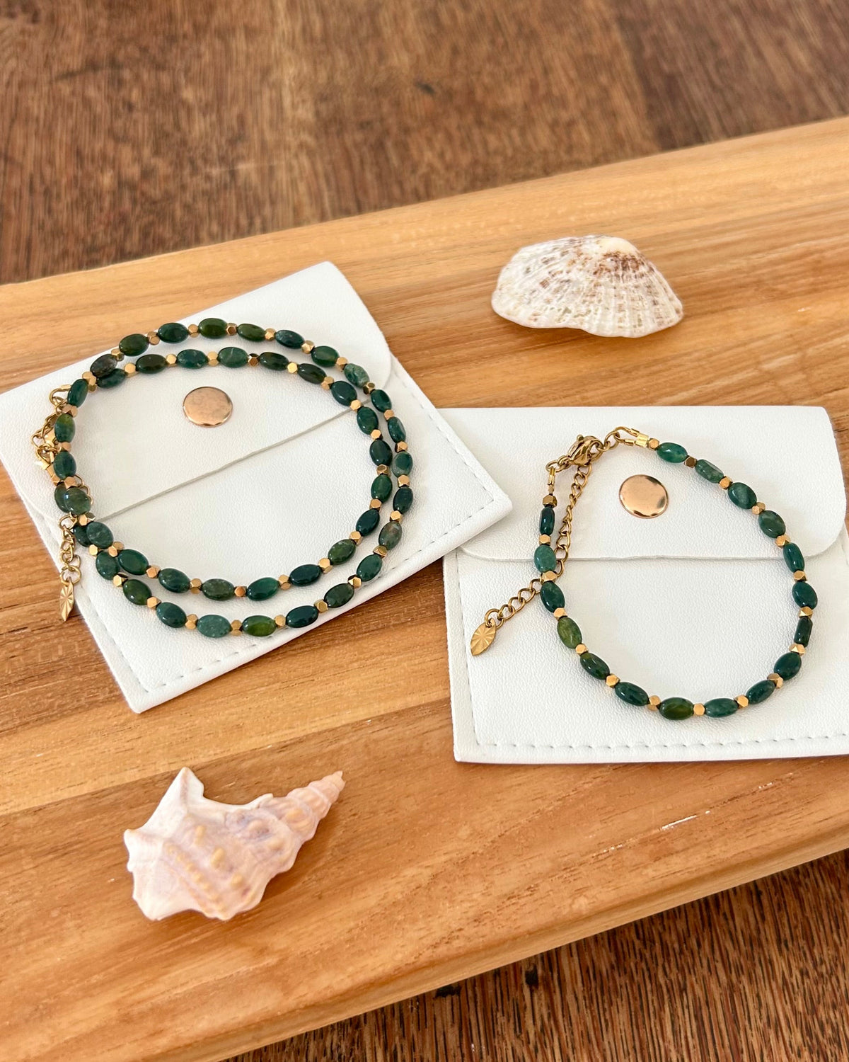 Collier Camille - Agate Indienne