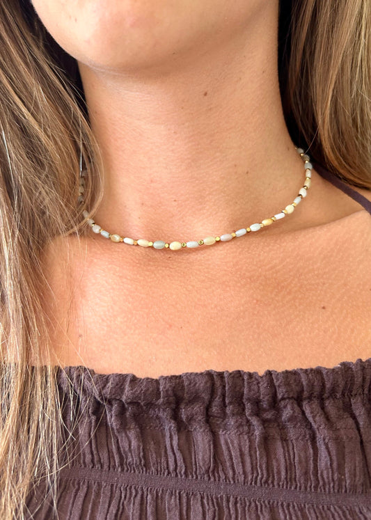 Collier Camille - Amazonite