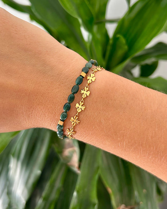 Bracelet Gaïa - Agate Indienne
