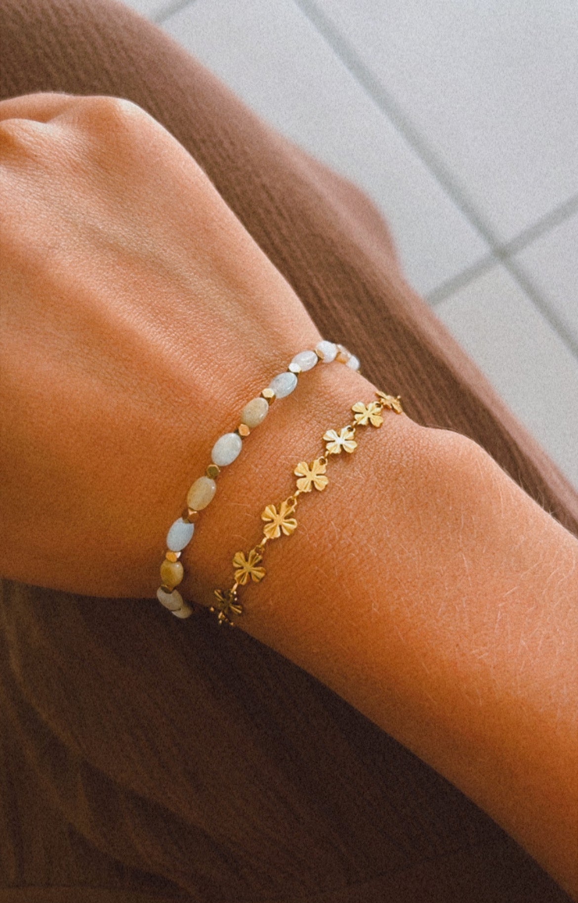 Bracelet Camille - Amazonite