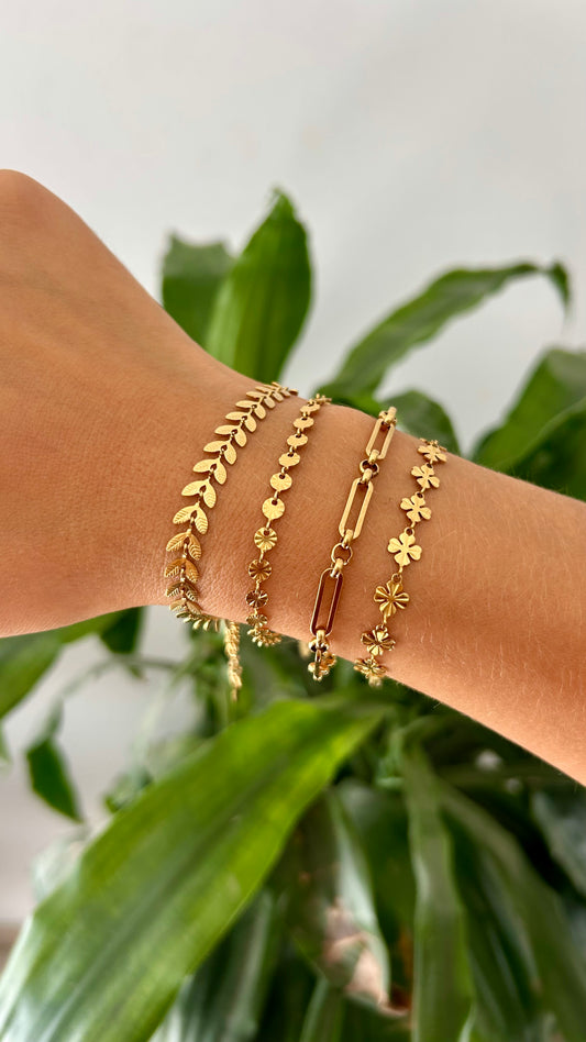 Bracelets dorés