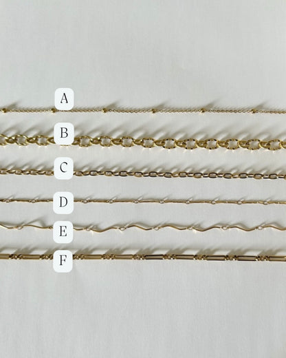 Personnalise ton bracelet ou chaîne de cheville