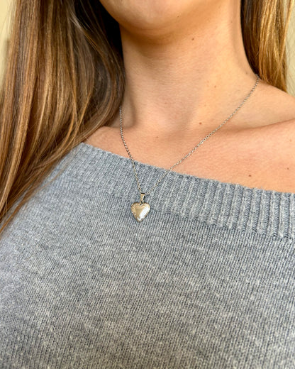 Collar Amor (plateado)