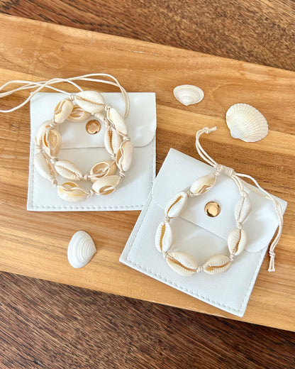Lot de collier & bracelet cauris