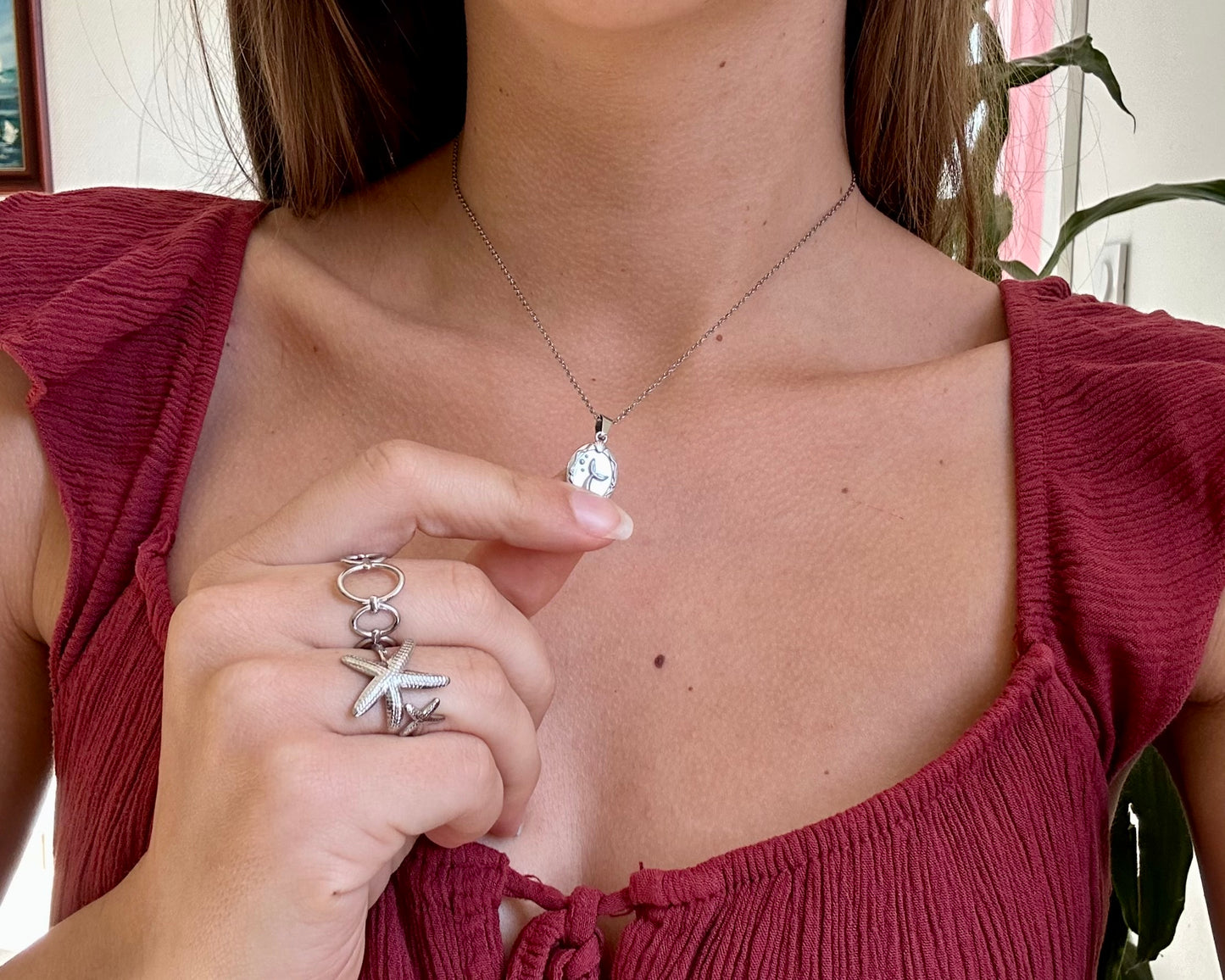 Collier Sirena (argenté)