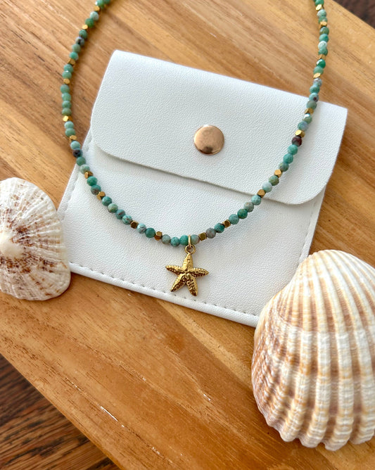 Collier Aloha - Chrysocolla