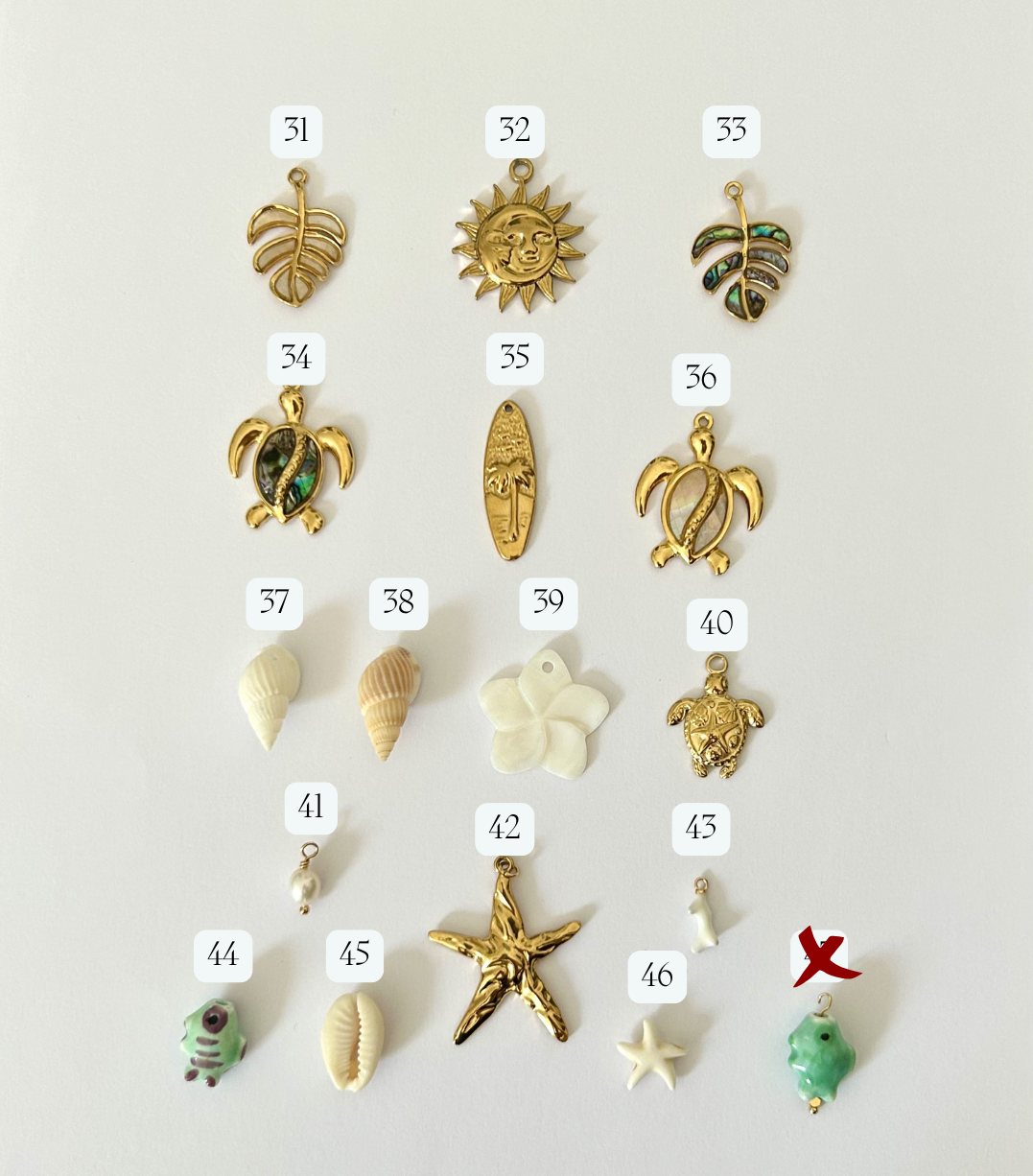 Personalise your charm necklace