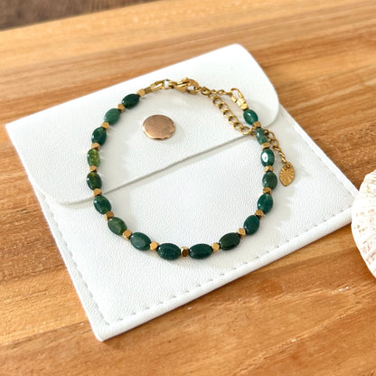 Bracelet Camille - Agate Indienne