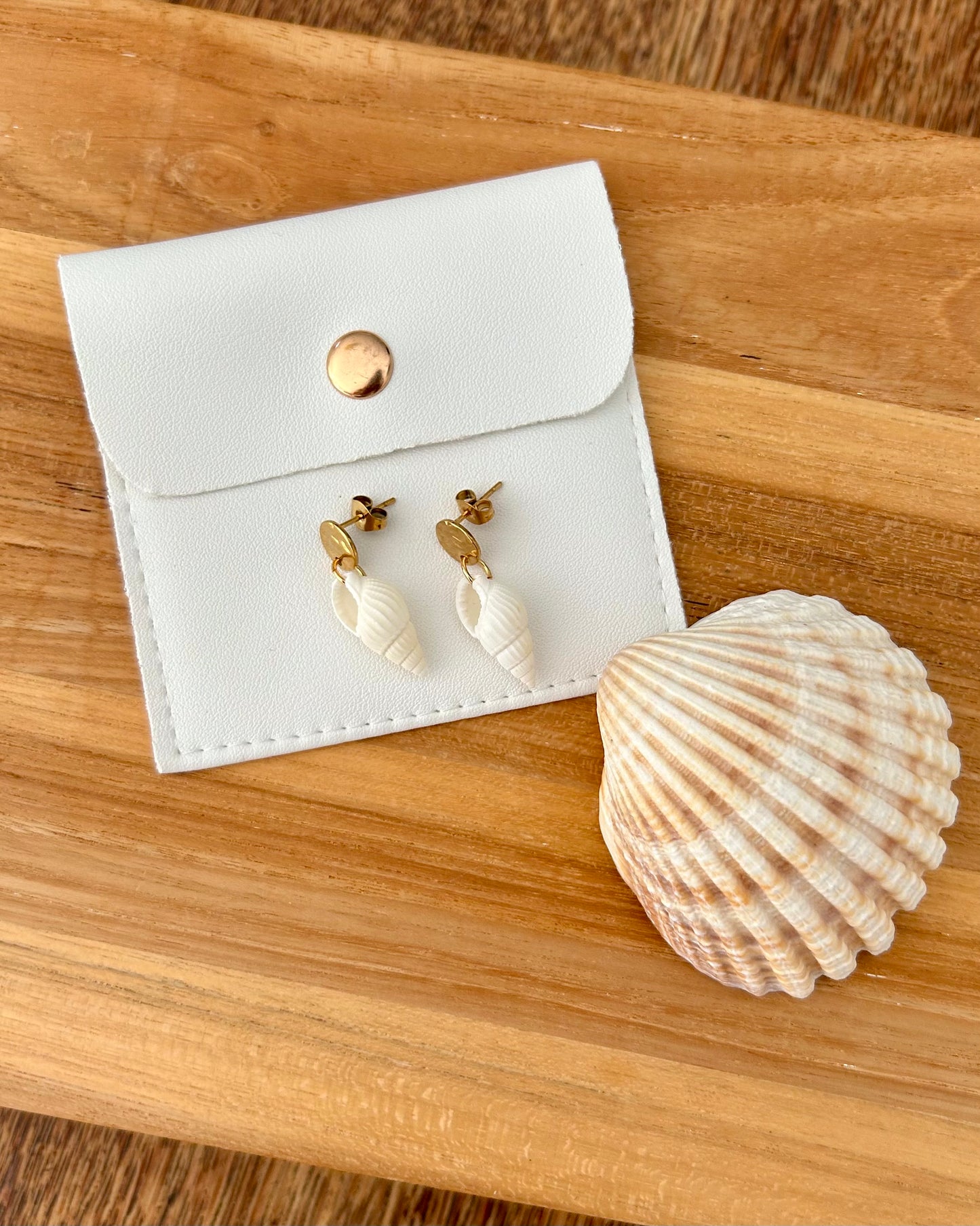 Boucles d'oreilles Shell