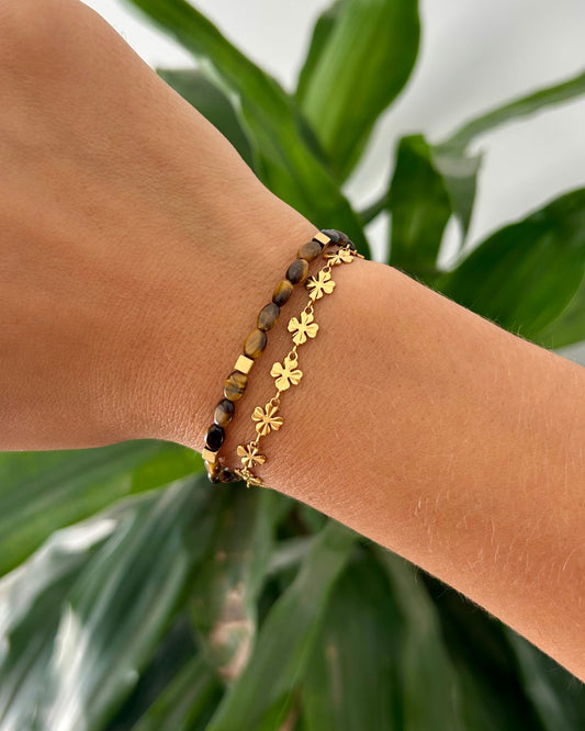 Bracelet Gaïa - Œil de Tigre