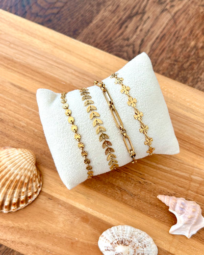 Bracelets dorés