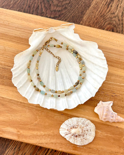 Collier Camille - Amazonite