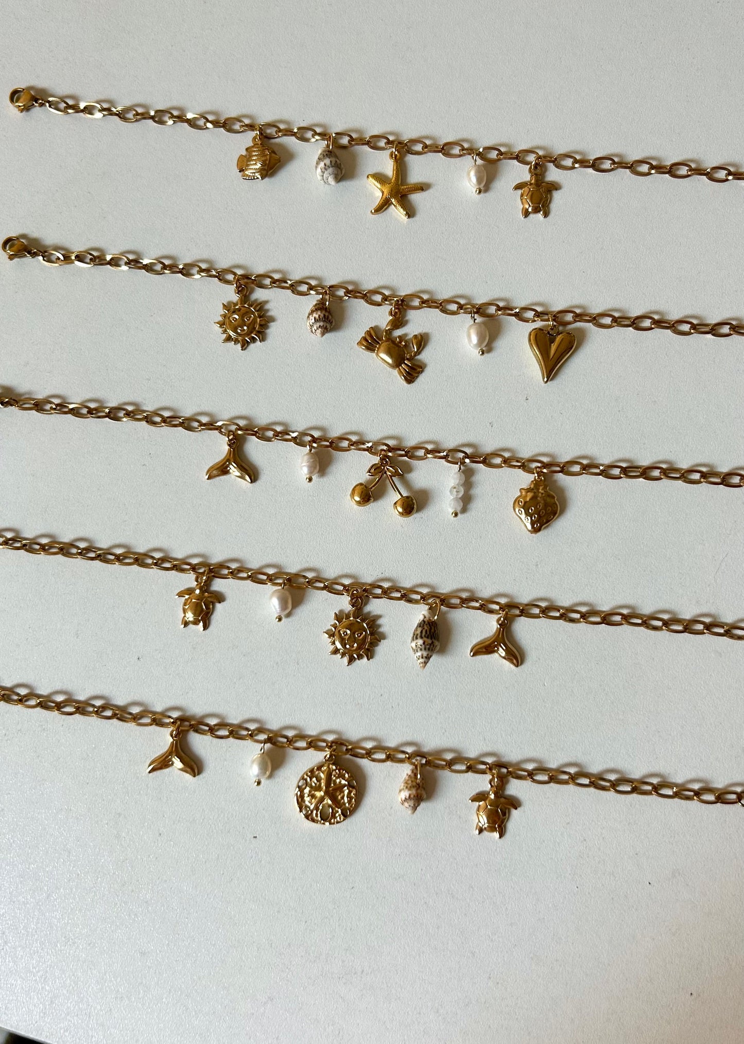 Personnalise ton bracelet de cheville