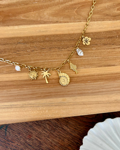 Collier à charms - Anaïs