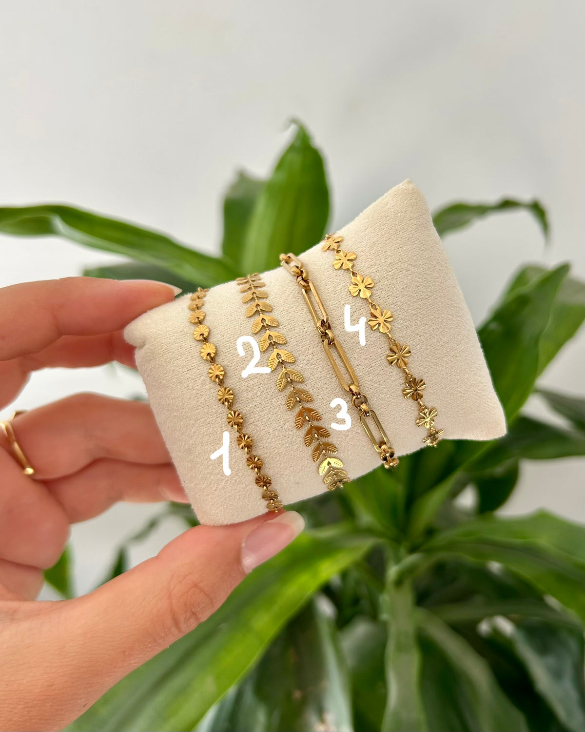Bracelets dorés
