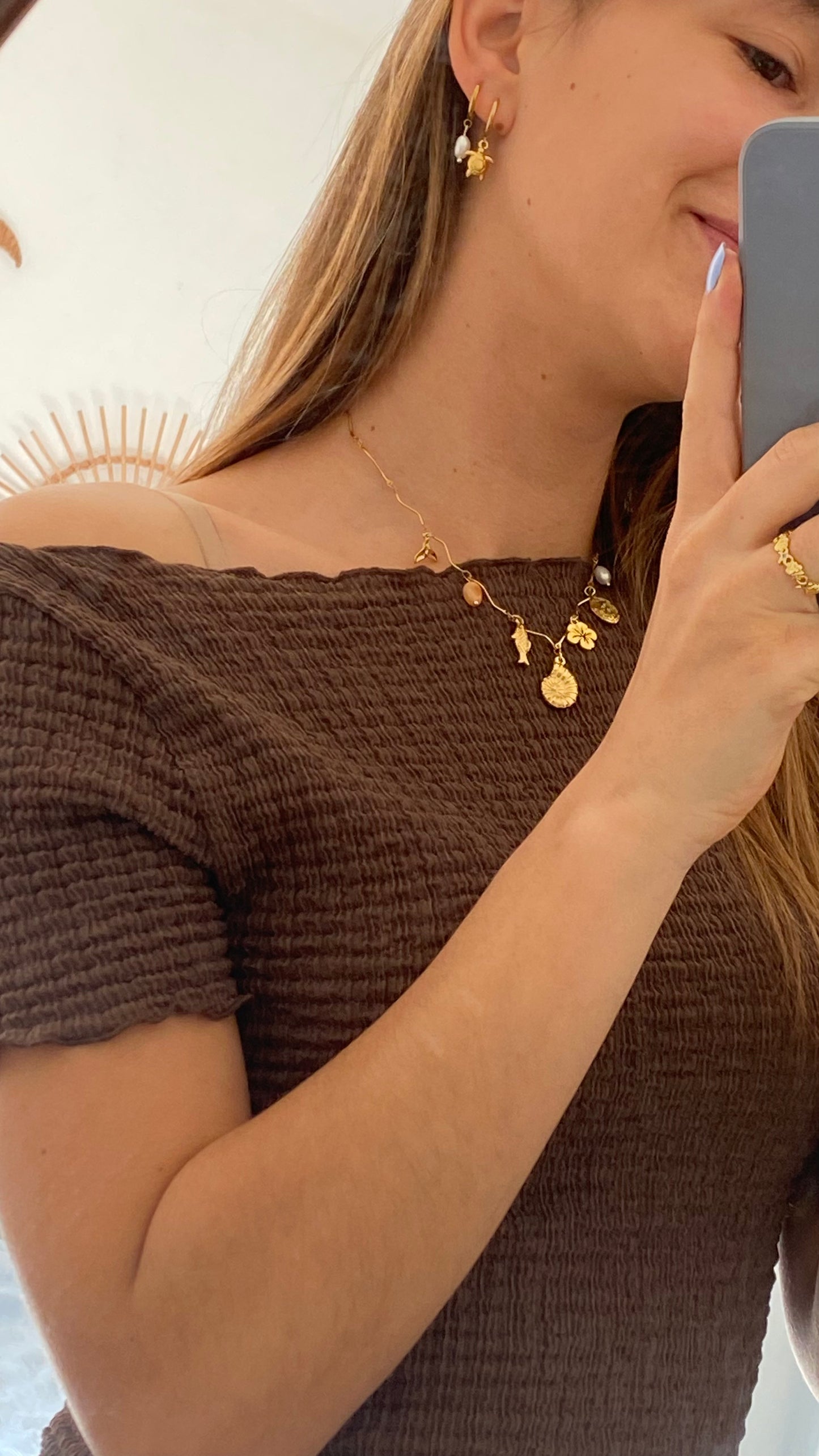 Collier à charms - Meredith
