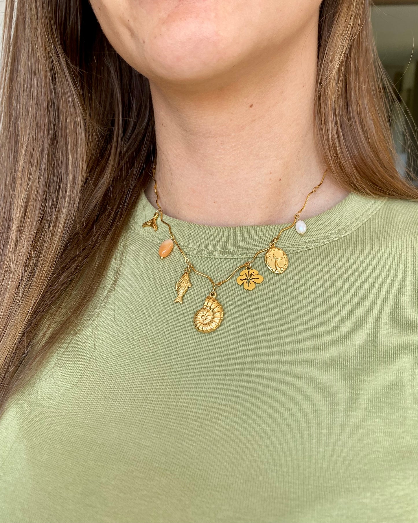 Collier à charms - Meredith