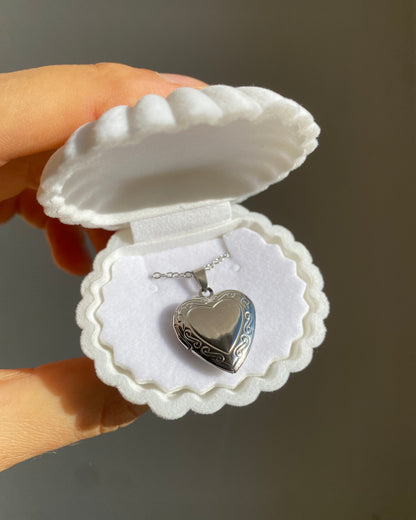 Collar Amor (plateado)
