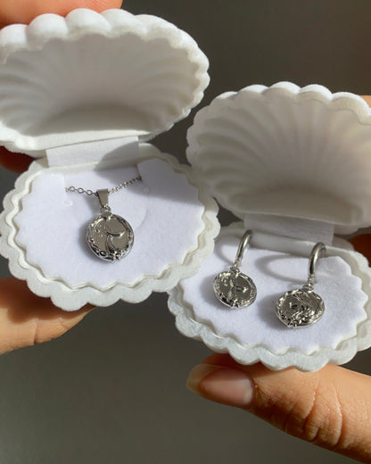 Pendientes criollos Sirena (plata)